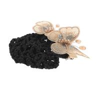 OATIPHO retina per barrette hair pin hair bow crocchia di finti fascia per copertura per chignon per da donna Porta del panino per Ricamo Juansha