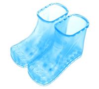 OATIPHO Scarpe Da Bagno Bagnanti Pediluvio Piede Immersi Pedicure Massaggiare Massaggio Ai Piedi Massaggiatore Per i Piedi Circolazione Spa Scarpe Per Massaggiatore Plantare Pvc Blu