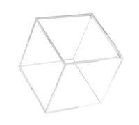 OATIPHO Scatola Acrilica Trasparente Porta Bustine di Zucchero e Capsule Caffè 12X12 CM, Contenitore Multifunzionale Coperchio per Cucina e Scrivania