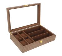 OATIPHO Scatola Portaoggetti Per Collane Porta Orologi Organizer Portatile Per Gioielli Essenziale Da Viaggio