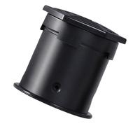 OATIPHO serbatoio di moxibustione massaggio portaconi di moxa serbatoio di calore moxa bruciatore a cono di moxa magnetico strumento per bruciare la moxa metallo magnetico Nero