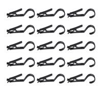 OATIPHO Set da 15 Clip a Gancio in Abs Ispessito Grandi Clip Multiuso Antiscivolo per Tessuti e Stivali Resistenti per Uso Domestico e Sartoria