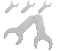 OATIPHO Set da 5 Chiavi Multifunzione per Bombola del Gas in Acciaio Robusto Chiavi Manuali Leggere Manico lungo Antiscivolo per Uso Domestico e Attività all'Aperto Strumento Compatto