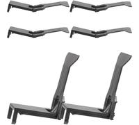 OATIPHO Set da 6 Clip per Banconote in Plastica Nera per Cassetto Registratore di Cassa Compatibili Vassoio Porta Contanti per Uso in Uffici Negozi e Piccole Imprese