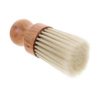 OATIPHO Spazzola per Capelli in Legno Spazzola per Pulizia dei Capelli per Barbieri Manico in Legno Design della Testina Rotonda del Collo