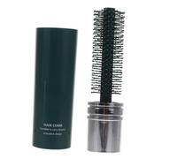 OATIPHO Spazzola per Chioma a Rullo Portatile, Pennello Circolare Elasticizzato per Chioma Ricci e Corti, Massaggiante Denti Rotondi Delicati per Cute, Compatta per Viaggi e Uso