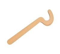 OATIPHO Strumento per Ceramica con Manico Lungo in Legno Modellatore per Argilla per Principianti e Artisti Bastone per Modellare Bordi Lisci per Laboratori di Ceramica e Scultura