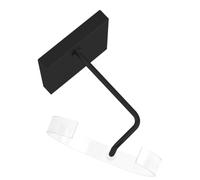 OATIPHO Supporto Espositore per Orologi e Bracciali in Acrilico Base in Metallo Nero, Regolabile, per Esposizione e Conservazione, Regalo Elegante per Appassionati di Gioielli