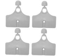 OATIPHO Supporto Per Asta Per Flebo Da 4 Pezzi Supporto Per Flebo Supporto Per Forniture Per Flebo Comoda Piastra Per Supporto Per Perfusione Abs Grigio