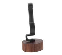 OATIPHO Supporto Per Orologio Da Polso in Legno Nero Con Base in Legno Scuro Portaorologi Stabile Con Design c Rimovibile Per Esposizione e Protezione Da Graffi Adatto Uomo e Donna