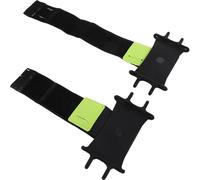 OATIPHO Supporto per Telefono da Polso e Braccio 2 Pezzi per Corsa All’aperto Fascia Regolabile, Girevole a 360°, Compatibile Tutti i Modelli, per Fitness e Ciclismo