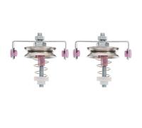 OATIPHO Tenditore del Telaio per Cinghie in Ferro e Plastica, Tensionatore per Macchina da Disegno, Accessorio Morsetto Filo Resistente e Compatto, Set 2 Pezzi per Telai da Tessitura