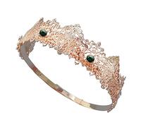OATIPHO Tiara per Decorazione con Corone Delicate e Chic Accessorio per Feste Matrimonio e Compleanni Design con per Sposa e Damigelle