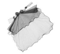 OATIPHO Velo Da Sposa Con Decorazione a Copricapo in Tulle Per Festa a Tema Accessorio Per Capelli Nastro in Pizzo Vintage Per Cerimonia