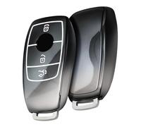 OATSBASF Cover per chiave auto, adatta per Mercedes Benz, custodia protettiva in TPU per Classe E Classe S (JBS-Nero)