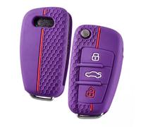 OATSBASF Custodia in silicone per chiave auto per Audi A1, A3, A4, A6, Q3, Q5, Q7, accessorio