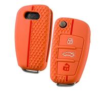 OATSBASF Custodia in silicone per chiave auto per Audi A1, A3, A4, A6, Q3, Q5, Q7, accessorio