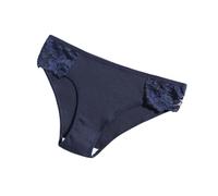OATTIS Set di Biancheria Intima da Donna in Cotone A Costine in Pizzo da 4 Pezzi - Mutandine Bikini Morbide E Traspiranti per Tutti I Giorni,Colore8,l