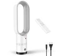 OAUEOR Ventilatore a colonna silenzioso 30 dB, ventilatore senza pale 60 cm con motore Brushless, 10 velocità, oscillazione 90° e inclinazione 20°, timer 9H, telecomando, per camera da letto, bambino