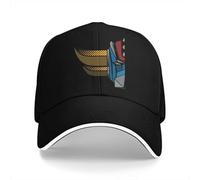 OAUMJIIL Berretto da Baseball da Uomo Lavato Half Goldrake Trucker Snapback Caps Cappello da papà UFO Robot Goldrake Cappelli da Golf