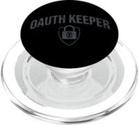 OAuth Keeper Cybersecurity IT Humor Design PopSockets PopGrip per MagSafe