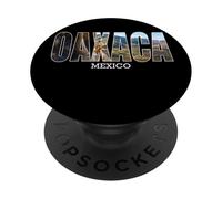 Oaxaca Città del Messico Stato Viaggio Vacanze Vintage Stile PopSockets PopGrip Adesivo