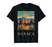 Oaxaca Messico Architettura Coloniale Vintage Viaggi Design Maglietta
