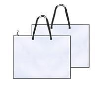 Oaygat 2 borse per portfolio artistiche, 63 x 48 cm, organizer per poster, borsa trasparente per documenti, borsa a rete, grande bacheca, poster