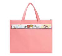 Oaygat 2pcs A3 Art Portfolio Case Artista Borsa di Trasporto Cartella di Pittura Cartella Impermeabile Portfolio di Trasporto Tavola da Disegno di Stoccaggio, rosa, 47 x 36cm (A3 size), Custodia a