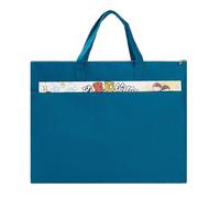 Oaygat 2pcs A3 Art Portfolio Case Artista Borsa di Trasporto Cartella di Pittura Cartella Impermeabile Portfolio di Trasporto Tavola da Disegno di Stoccaggio, Blu zaffiro, Custodia a portafoglio in
