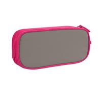 OAZCVBNN Astuccio con fenicottero rosa e piante grasse stampate, per cancellare il trucco, penne, studenti, scuola, ufficio, multi-scena, rosa, taglia unica, Set di zaini per la scuola