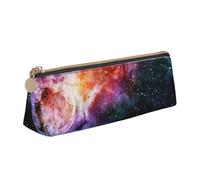 OAZCVBNN Astuccio in pelle con stampa galassia nell'universo, elegante, per scuola, viaggi, organizzazione trucchi, leggero