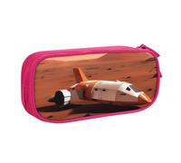 OAZCVBNN Astuccio per matite con stampa di Marte e pianeti, per cancellare il trucco, penne, studenti, scuola, ufficio, multi-scena, rosa, taglia unica, Set di zaini per la scuola