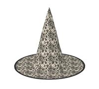OAZCVBNN Cappello con stampa floreale con erbe botaniche per feste di carnevale per adulti stagione cosplay costume celebrazione copricapo