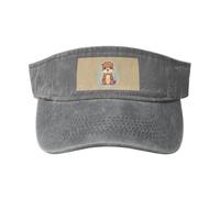 OAZCVBNN Cartoon Carino Lontra Stampa Lavato Unico Cappello Vintage Fibbia Regolabile Classico Moda Casual Sport Caps, grigio, Taglia unica