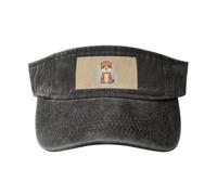 OAZCVBNN Cartoon Carino Lontra Stampa Lavato Unico Cappello Vintage Fibbia Regolabile Classico Moda Casual Sport Caps, Nero , Taglia unica
