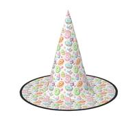 OAZCVBNN Cupcakes Donuts Muffins Sugar Print Festive Carnival Party Hat per adulti Stagione Cosplay Costume Celebrazione Copricapo