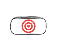 OAZCVBNN Design Target Stampa Ragazzi Ragazze per Cancelleria Trasparente Organizzatore Cancelleria Astuccio Forniture