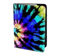 OAZCVBNN Exotic Tribe - Custodia a portafoglio per passaporto con stampa in stile tie dye, per uomini e donne, per viaggi di lavoro e tempo libero