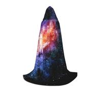 OAZCVBNN Galaxy In The Universe Stampa Carnevale Mantello con Cappuccio Mantello Costume Cosplay Festival Stagionale Indossare Mago Eventi