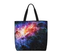 OAZCVBNN Galaxy In The Universe Stampa Elegante Tote Riutilizzabile Eco-Friendly Borsa da Viaggio Leggera Lavoro Casual Uso quotidiano