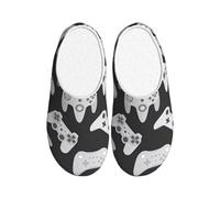 OAZCVBNN Game Controller Stampa Versatile Uso Anti Pilling Lavabile Pantofole per Le Donne Degli Uomini Accoglienti Scarpe Alla Moda