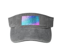 OAZCVBNN Glitter paillettes stampa spot lavato unico cappello vintage fibbia regolabile classico moda casual sport Caps, grigio, Taglia unica