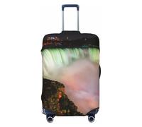 OAZCVBNN Niagara Falls - Valigia lavabile universale elastica per valigia, accessorio da viaggio, Nero , L, Bagaglio a mano