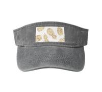 OAZCVBNN Oro Ananas Stampa Sfondo Lavato Cappello Unico Vintage Fibbia Regolabile Classico Moda Casual Sport Caps, grigio, Taglia unica