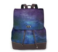 OAZCVBNN Universo con stelle e galassia stampa interstellare elegante zaino da donna elegante zaino versatile per palestra weekend avventure