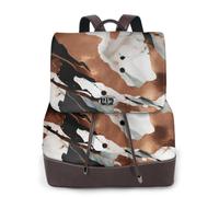 OAZCVBNN Zaino elegante da donna, elegante, versatile, con stampa a schizzi di rame, per palestra, fine settimana e avventure