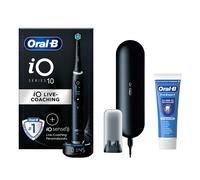 Oral-B Spazzolino Elettrico Ricaricabile iO 10 Nero, 1 Spazzolino Elettrico, 1 Testina, Custodia Da Viaggio Ricaricabile + Dentifricio Oral-B Pro Expert, Per Una Pulizia Denti Efficace