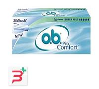 o.b. Assorbenti Interni ProComfort Super Plus, Assorbenti facili da applicare e rimuovere ideali per flusso molto abbondante, Tamponi interni con trama assorbente, 1 confezione da 16 pezzi