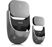 OBA Cheerdots Mouse Wireless 2-in-1, Mouse Aria Rimovibile con Puntatore Laser e Touchpad, Presentatore per Conferenze, Compatibile PC/Mac/Portatile, Argento